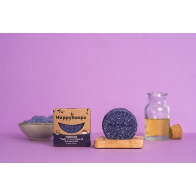 HappySoaps - Bright Violet Zilver Shampoo Bar